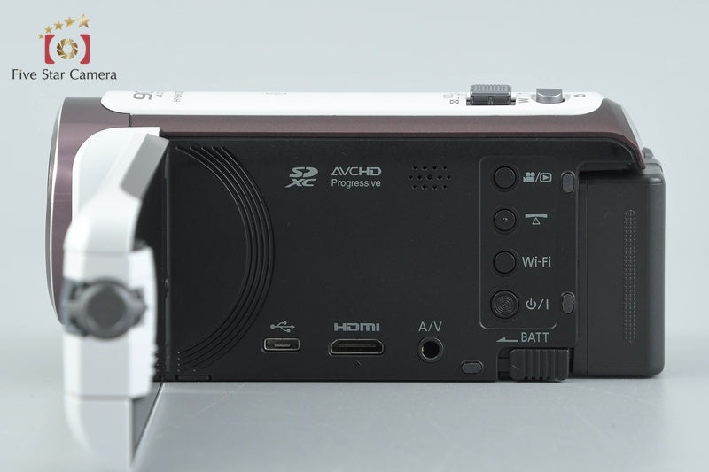 中古】Panasonic パナソニック HC-W570M ホワイト ビデオカメラ – Five