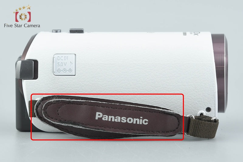 中古】Panasonic パナソニック HC-W570M ホワイト ビデオカメラ – Five