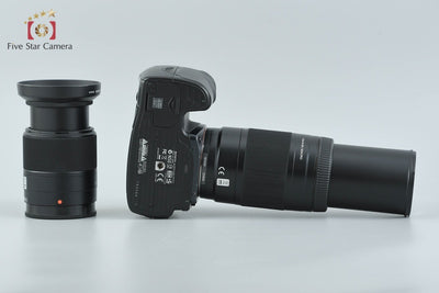 【中古】SONY ソニー α100 DSLR-A100W ダブルズームレンズキット ブラック
