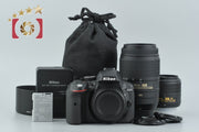 【中古】Nikon ニコン D5300 ダブルズームキット ブラック