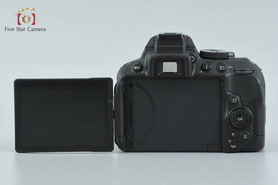 【中古】Nikon ニコン D5300 ダブルズームキット ブラック