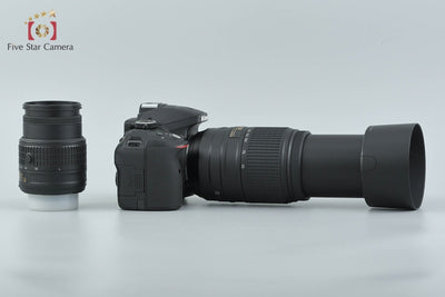 【中古】Nikon ニコン D5300 ダブルズームキット ブラック