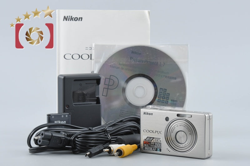 【中古】Nikon ニコン COOLPIX S500 シルバー コンパクトデジタルカメラ