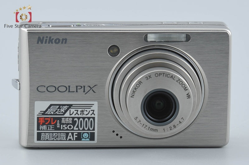 中古】Nikon ニコン COOLPIX S500 シルバー コンパクトデジタルカメラ