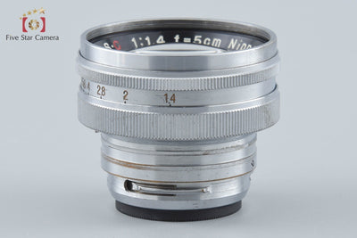 【中古】Nikon ニコン NIKKOR-S.C 50mm f/1.4 ニコンSマウント