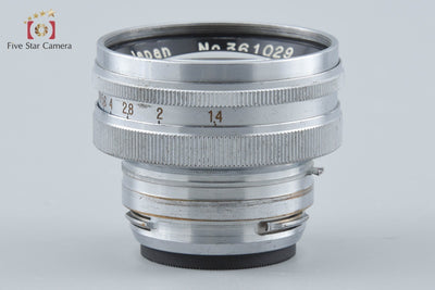 【中古】Nikon ニコン NIKKOR-S.C 50mm f/1.4 ニコンSマウント