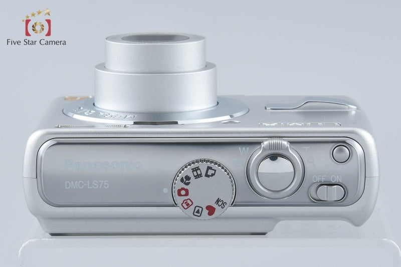中古】Panasonic パナソニック LUMIX DMC-LS75 シルバー コンパクト