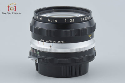【中古】Nikon ニコン NIKKOR-H Auto 28mm f/3.5