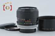 【中古】Canon キヤノン FD 100mm f/2.8 S.S.C.
