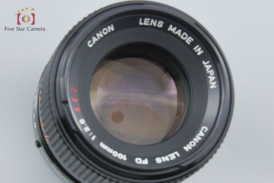 【中古】Canon キヤノン FD 100mm f/2.8 S.S.C.