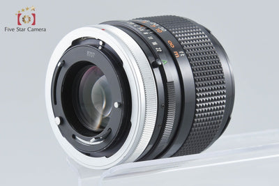 【中古】Canon キヤノン FD 100mm f/2.8 S.S.C.