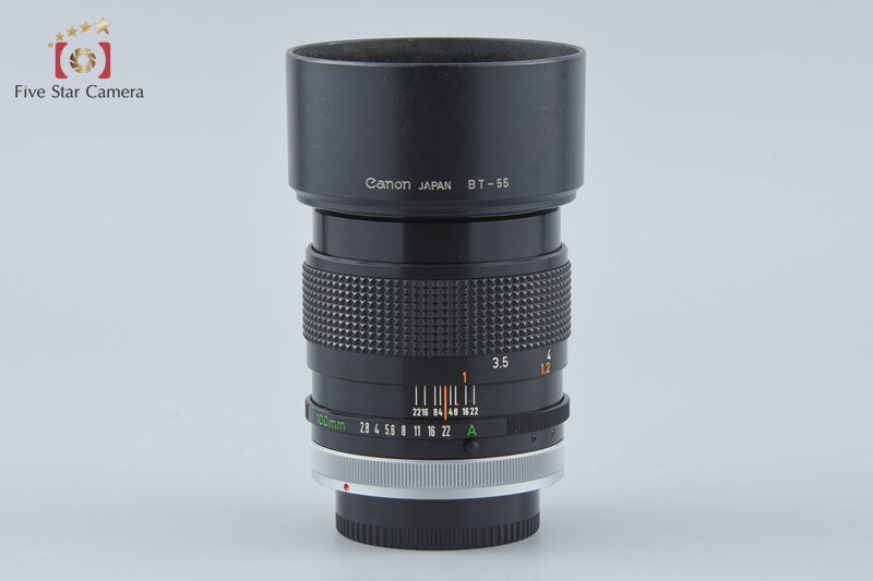 【中古】(キヤノン) Canon FD100/2.8 中古】Canon キヤノン FD 100mm f/2.8 S.S.C. – Five Star Camera