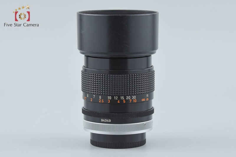中古】Canon キヤノン FD 100mm f/2.8 S.S.C. – Five Star Camera