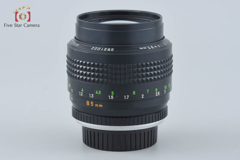 中古】MINOLTA ミノルタ MC ROKKOR 85mm f/1.7 – Five Star Camera