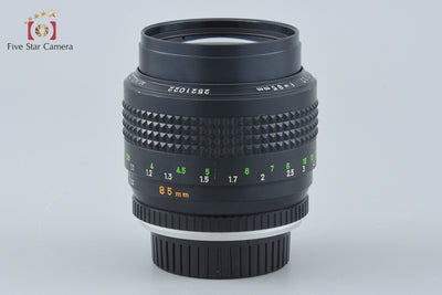 【中古】MINOLTA ミノルタ MC ROKKOR 85mm f/1.7