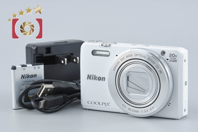 【中古】Nikon ニコン COOLPIX S7000 ホワイト コンパクトデジタルカメラ