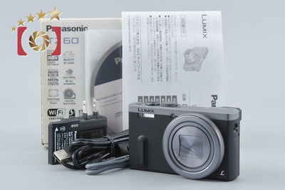 【中古】Panasonic パナソニック LUMIX DMC-TZ60 シルバー コンパクトデジタルカメラ 元箱付き
