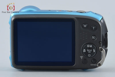 【中古】FUJIFILM 富士フイルム FinePix XP130 スカイブルー コンパクトデジタルカメラ