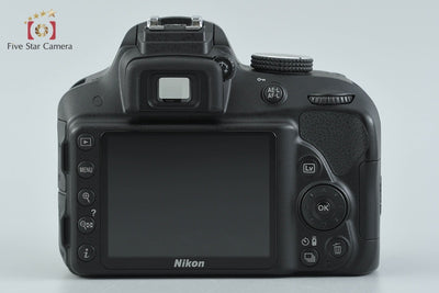 【中古】Nikon ニコン D3300 ブラック デジタル一眼レフカメラ