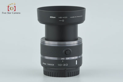 【中古】Nikon ニコン 1 NIKKOR 10-30mm f/3.5-5.6 VR ブラック 元箱付き