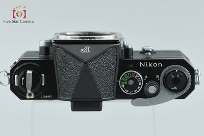 【中古】Nikon ニコン F アイレベル 中期 ブラック フィルム一眼レフカメラ 元箱付き 2026.7月 オーバーホール済み