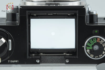 【中古】Nikon ニコン F アイレベル 中期 ブラック フィルム一眼レフカメラ 元箱付き 2026.7月 オーバーホール済み