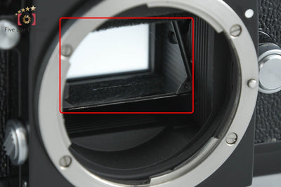 【中古】Nikon ニコン F アイレベル 中期 ブラック フィルム一眼レフカメラ 元箱付き 2026.7月 オーバーホール済み