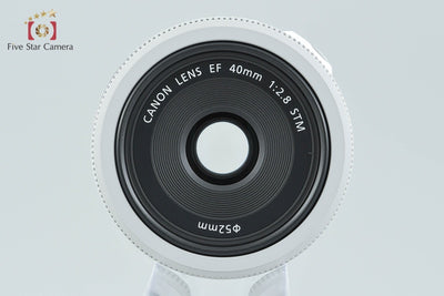 【中古】Canon キヤノン EF 40mm f/2.8 STM ホワイト