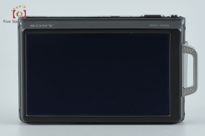 中古】SONY ソニー Cyber-shot DSC-T200 ブラック デジタルスチル