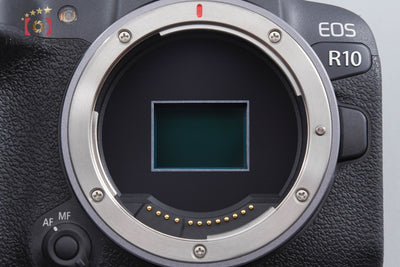 【中古】Canon キヤノン EOS R10 ミラーレス一眼カメラ 元箱付き