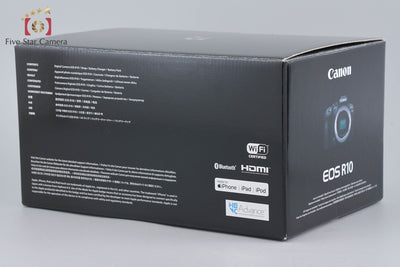 【中古】Canon キヤノン EOS R10 ミラーレス一眼カメラ 元箱付き