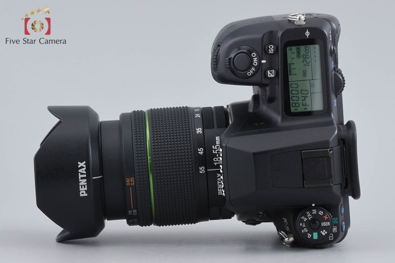 中古】PENTAX ペンタックス K-5 ブラック 18-55 WR レンズキット 元箱