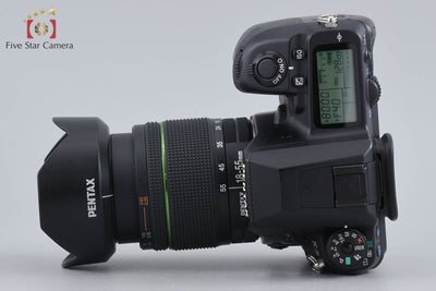 【中古】PENTAX ペンタックス K-5 ブラック 18-55 WR レンズキット 元箱付き