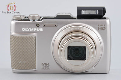 【中古】OLYMPUS オリンパス STYLUS SH-25MR ゴールド コンパクトデジタルカメラ