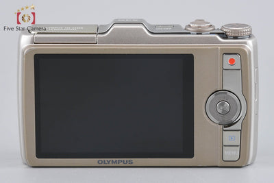 【中古】OLYMPUS オリンパス STYLUS SH-25MR ゴールド コンパクトデジタルカメラ