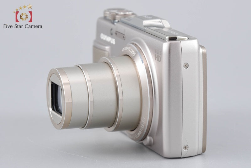 中古】OLYMPUS オリンパス STYLUS SH-25MR ゴールド コンパクト