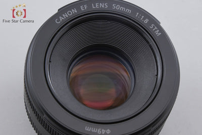 【中古】Canon キヤノン EF 50mm f/1.8 STM 元箱付き