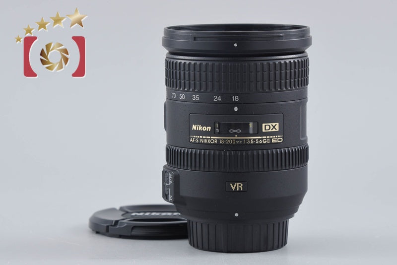 【中古】Nikon ニコン AF-S DX NIKKOR 18-200mm f/3.5-5.6 G II ED VR