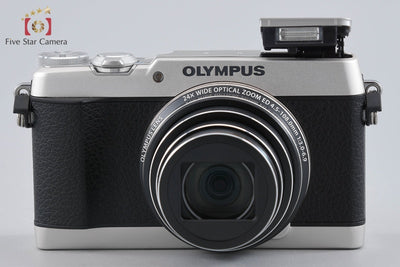 【中古】OLYMPUS オリンパス STYLUS SH-1 シルバー コンパクトデジタルカメラ 元箱付き