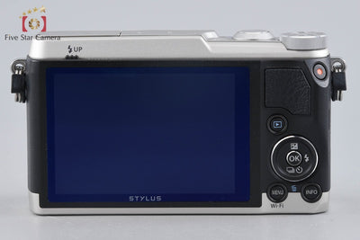 【中古】OLYMPUS オリンパス STYLUS SH-1 シルバー コンパクトデジタルカメラ 元箱付き