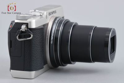 【中古】OLYMPUS オリンパス STYLUS SH-1 シルバー コンパクトデジタルカメラ 元箱付き