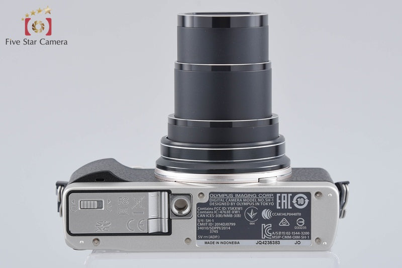中古】OLYMPUS オリンパス STYLUS SH-1 シルバー コンパクトデジタル