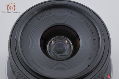 【中古】Canon キヤノン RF-S 18-45mm f/4.5-6.3 IS STM ブラック