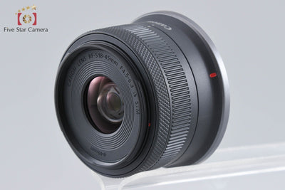 【中古】Canon キヤノン RF-S 18-45mm f/4.5-6.3 IS STM ブラック