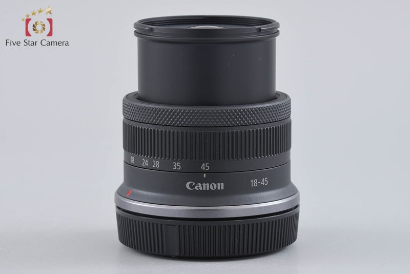 中古】Canon キヤノン RF-S 18-45mm f/4.5-6.3 IS STM ブラック – Five