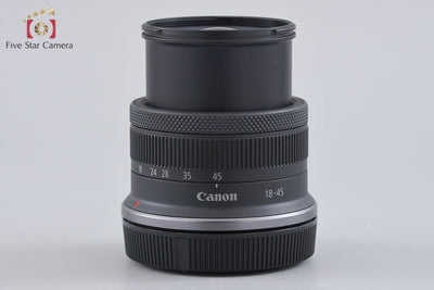 【中古】Canon キヤノン RF-S 18-45mm f/4.5-6.3 IS STM ブラック