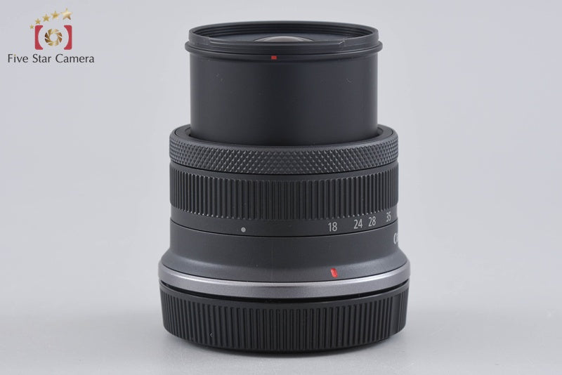 中古】Canon キヤノン RF-S 18-45mm f/4.5-6.3 IS STM ブラック – Five