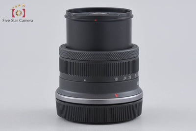【中古】Canon キヤノン RF-S 18-45mm f/4.5-6.3 IS STM ブラック