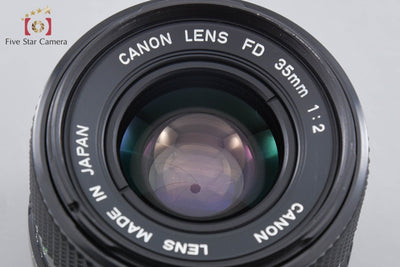 【中古】Canon キヤノン New FD 35mm f/2