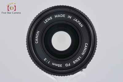 【中古】Canon キヤノン New FD 35mm f/2
